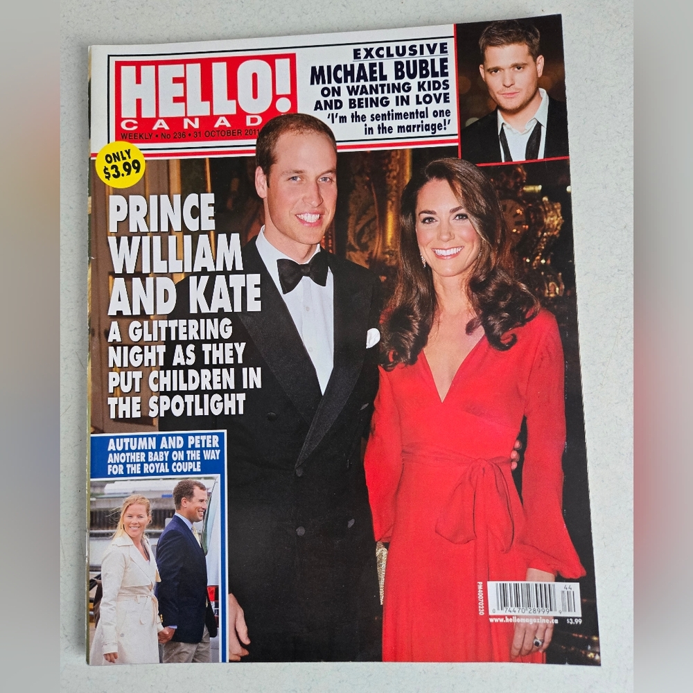 Hello Canada Magazine William & Kate Middleton Royal Family Royals
